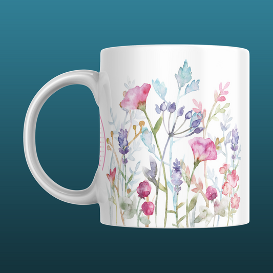 Cydonia Oblonga Flower Mug